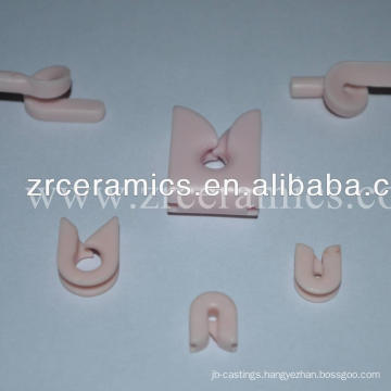 Alumina Ceramic pigtails/wire guides/textile yarn guide/